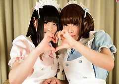 TGIRLJAPAN - Two Cutie Maid Screwed For Fun & Pleasure