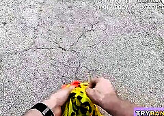 BANGBROS - Miami Cop POV Fuck Blonde Tourist Ashley Tee