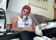 Paja fumando