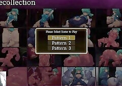 THE SUPERLATIVELY GOOD LESBO SLIME CUTIE SEX SCENES - MAGE KANADE FUTANAR DUNGEON