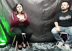 CUCKOLD WATCHES HIS WIFE BEING DRILLED IN FRONT OF HIM