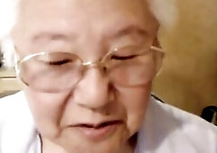 Laughable compilation of Oriental Grannies talking taste and widening cracks milking bones and swallowing loads opening holes and being worthy Granny 