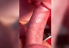 PULSATING CREAMPIE. Hands-Free Blow job / Vintage Aesthetic