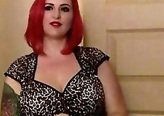 Redhead trans seducing her younger lover