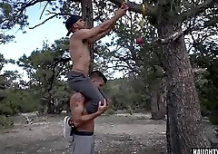 Big dick gay anal sex with creampie