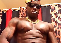 Big Black Hairy Cock Worship Hallelujah Johnson (Your Highness Part 3) Tall Dark Chocolate Muscles