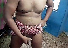 Old Indian guy enjoys big black cock with a sissy crossdresser