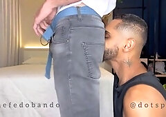 Massive black cock and a big ass ready for action