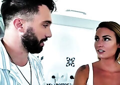 Pam, a golden-haired with large titties, gets her butt widen just the way that babe wanted