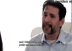 Breasty Oriental Angel Stoops To Banging LAWYER For Fortune (Anal On The Table)