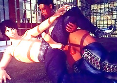 Judith Sosa dominates and captures a Ken doll twink