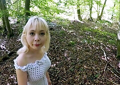 Blonde teen fucked hardcore in this free video