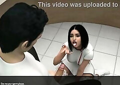 Wicked Nurse Gives Intimate Hands-On Anatomy Lesson & Peculiar Oral sex Exam - Medical Peculiar Care - by 10KI