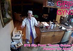 Blaire Celeste and Doctor Tampa star in playful medical roleplay behind the scenes of Human Guinea Pigs