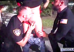 Gaysex, gay-threesome, gay-police