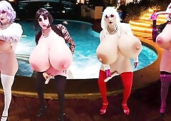 Juggsy Ho Doll is a female masking fetish model. This episode features scenes from new disrobe club style compilation vids. The peculiar effects enabl