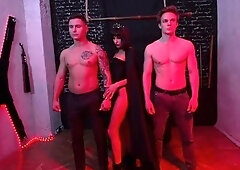 MILF vixen fulfills her fantasy for hardcore threesome