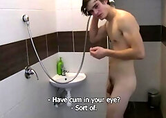 CzechHunter - Wet and young student handjob indoors