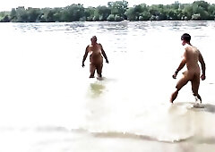 bizarre hot fat large natural breast grandma gets coarse public beach drilled by her lustful stepson