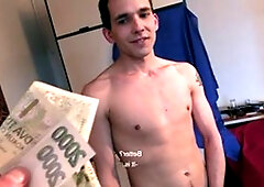 CzechHunter - Hot gay needs swallow