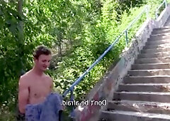 CzechHunter - Handjob public sex