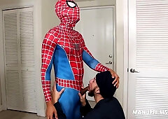 Spiderman Saves The Day At ManUpFilms