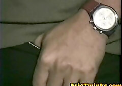 Japanese inexperienced twunk fellates and porks his BOYFRIEND after bj