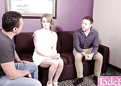 Amateur hotwife cucked to 2 hawt reddit lads - Wife sharing.