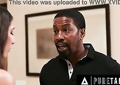 PURE TABOO Grieving Dude Shocked As Mistresse Aria Sloane Presents Herself & Craves To Attend Funeral