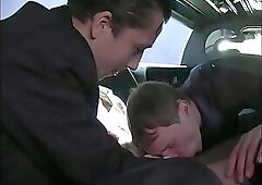 Cock Sucking In Limo