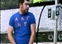 Public jacking off in home depot garden center