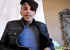 Your babysitter Nick Darling shows you his underwear and cock