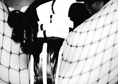 Eva Black - Femdom Brunette Eva Latex Black White Dress Big Ass Milf Hot Heels Panties Stockings Bdsm