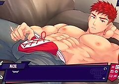 [DEMO] Jock Studio - Derek caresse son corps musclé