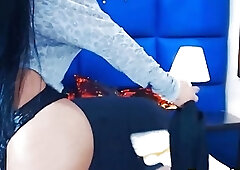 Huge Cock Tranny Babe Solo Masturbation