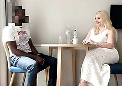 Hawt Hungarian Blond Got Screwed And Creampied By A French Stranger !!!