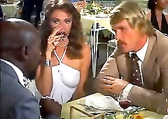 Jacqueline Bisset scuba diving in a white t-shirt that shows her teats as this babe checks out the underwater life and explores a shipwreck. From The 