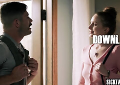 Wet teenage and big bootie lesbian having sex