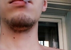 My Fourth Vid. a Stud with a Splendid Figure Smokes, Sugary-Sweet Lips