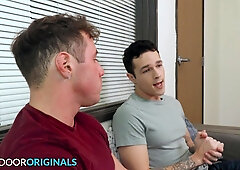 If You Don't Get The Tattoo, I'll DEEPTHROAT your MAN MEAT - Jayden Marcos, Kyle Fletcher - NextDoorStudios