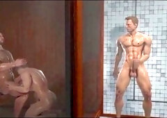 Toon, fur covered, anal sex