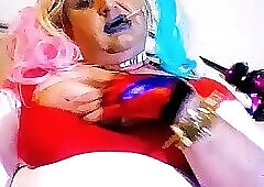 Harley Quinn outfit Spun