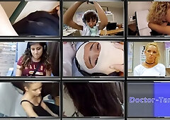 Behind the scenes with Doctor Tampa in a medical roleplay featuring natural curves and playful tension