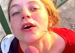 Amateur POV redhead hardcore fanal invasioning