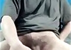 Korean Dude with 8 inch cock cum