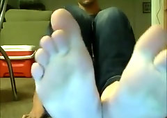 Str8 Guy Foot Tease