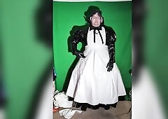 Layered PVC Breathplay with Bonnet over Hood