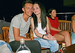 Wild vacation sex in Turkey: Day 3 - Group sex party in the hotel room