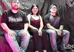 CUCKOLD WATCHES HIS WIFE BEING BANGED IN FRONT OF HIM