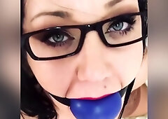 Ballgag Gag Talking Drooling